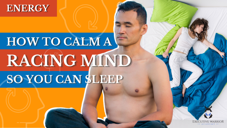 how to calm a racing mind